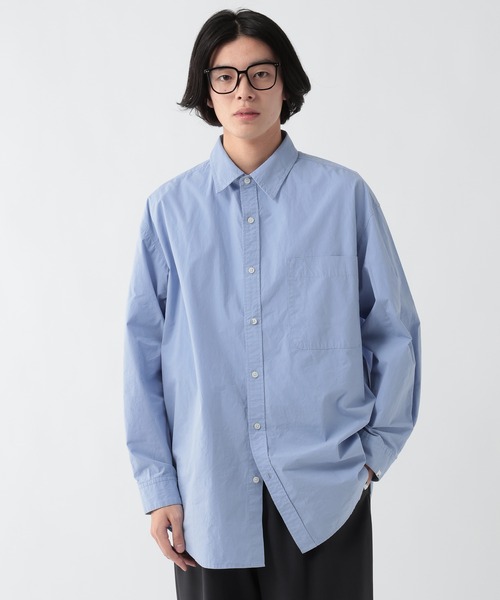 George's シャツ ブロードパッカリングシャツ メンズ レディース