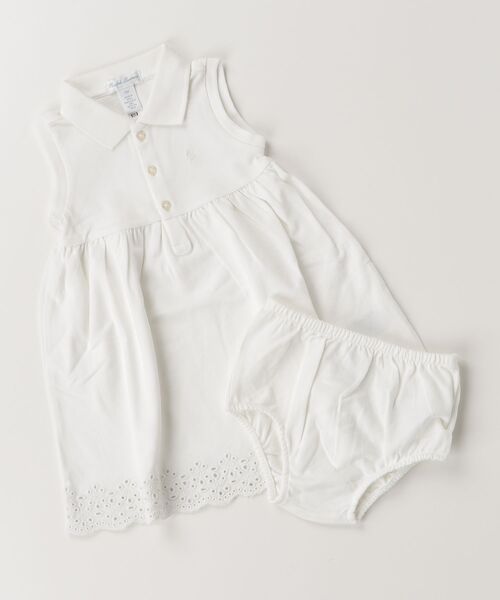 Polo Ralph Lauren Childrenswear ベビー アイレット ストレッチ 
