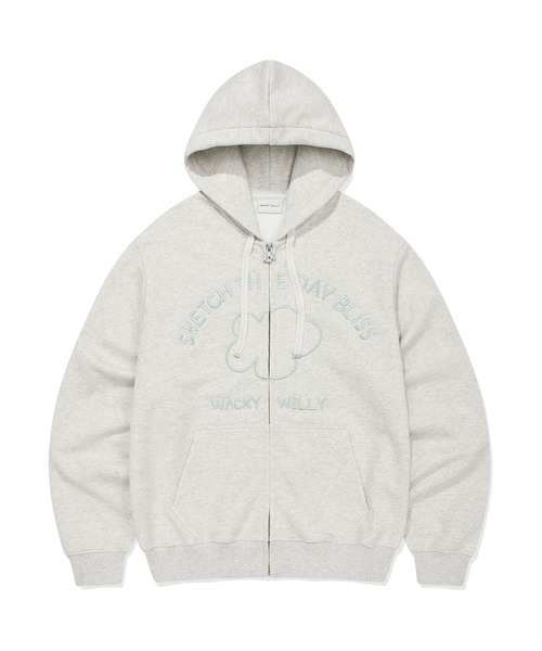 トレーナー スウェット 「GISELLEジゼル着用」 WOMEN'S LILY APPLIQUE