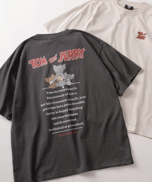 tシャツ 半袖 「71」「TOM＆JERRY/トムとジェリー」ユーズドライク