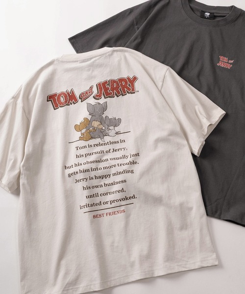 tシャツ 半袖 「71」「TOM＆JERRY/トムとジェリー」ユーズドライク
