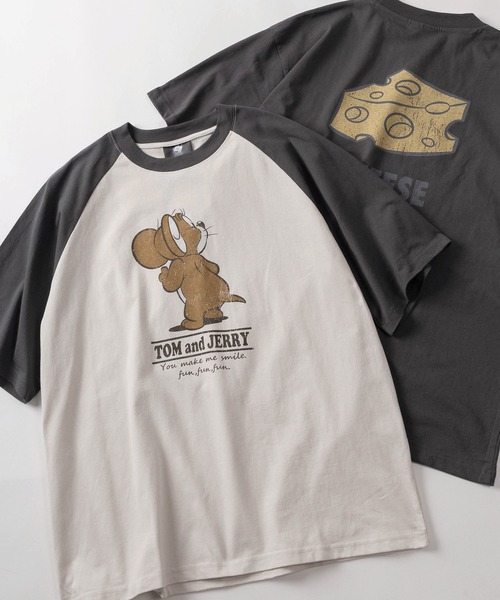 Tom　土曜日までお取り置き tシャツ 半袖 「71」「TOM＆JERRY/トムとジェリー」ユーズドライク