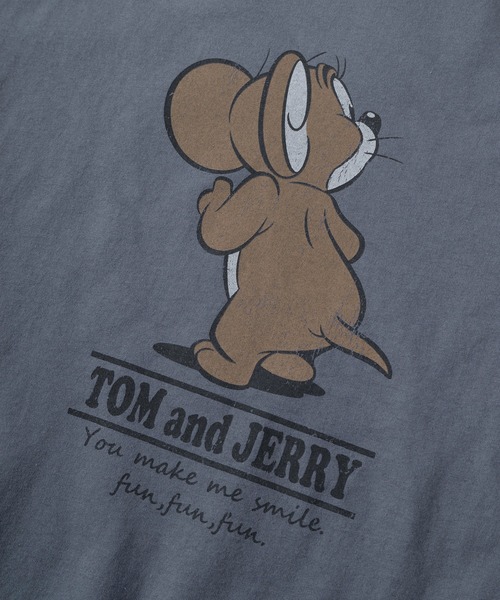 tシャツ 半袖 「71」「TOM＆JERRY/トムとジェリー」ユーズドライク