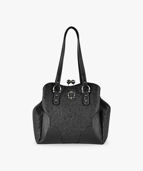 【未使用】アナスイ★ハンドバッグ ANNA SUI（アナスイ） ハンドバッグ ノーブル 2way口金ハンドバッグ