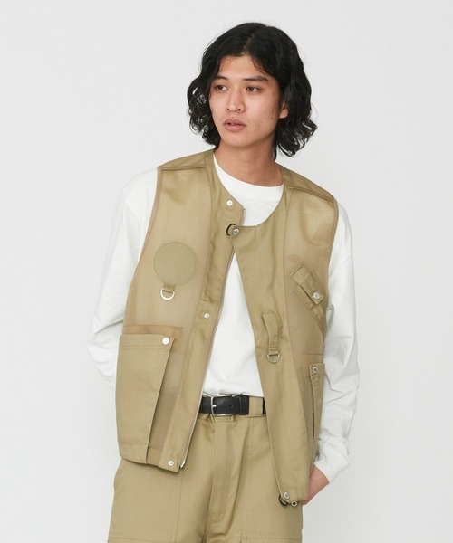 ディッキーズのワークベスト vintage's 90s 中古・古着通販】Dickies (ディッキーズ) ダック地ワークベスト