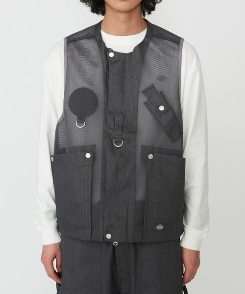 Dickies（ディッキーズ） ベスト ジレ G.W.C ベスト/メッシュワーク