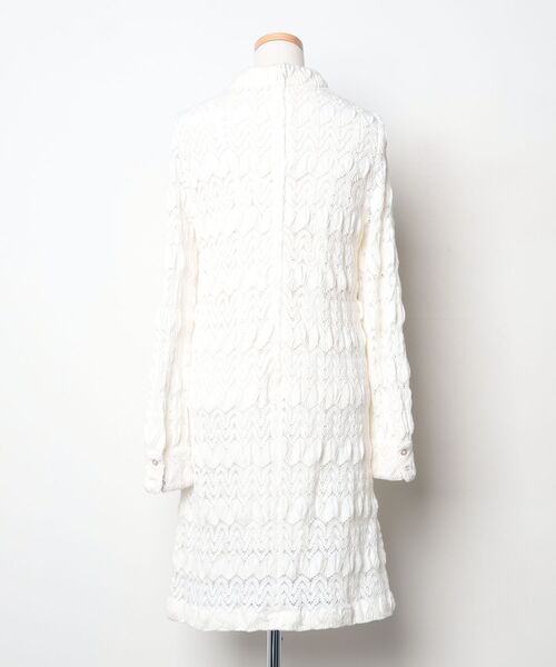 「PINKHOUSE CHELSEA」 長袖ワンピース MEDIUM ホワイト レディース_画像2