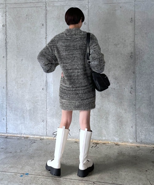 「PAGEBOY」 ニットワンピース FREE ブラック レディース_画像5