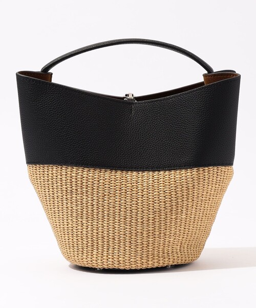 Rouje カゴバック 追跡発【関税込】Rouje 夏のオシャレ 可愛 編み込 カゴバック (Rouje