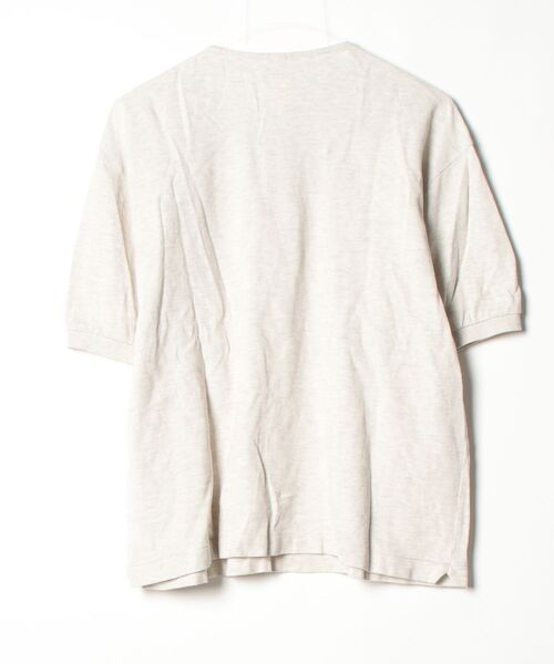 「SCYE BASICS」 ワンポイント半袖Tシャツ 38 グレー メンズ_画像2