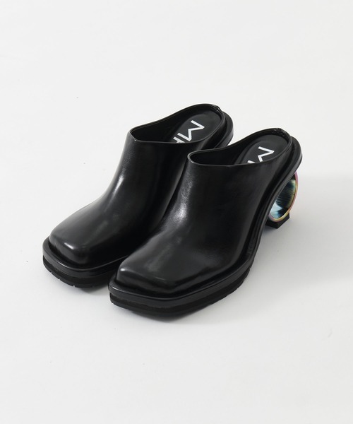 MANA（マナ） サンダル circle heel sandal/サークルヒールサンダル