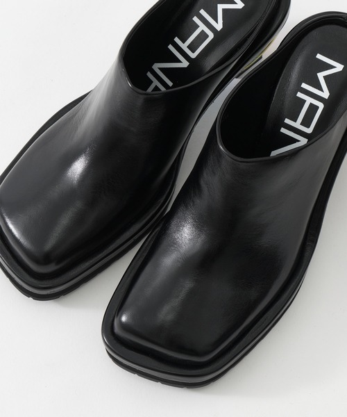 MANA（マナ） サンダル circle heel sandal/サークルヒールサンダル