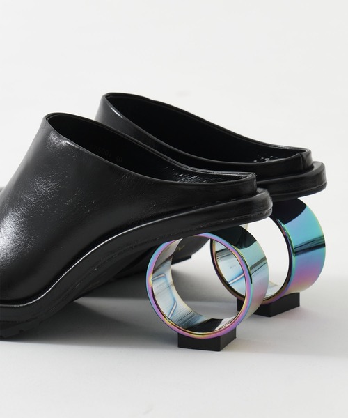 MANA（マナ） サンダル circle heel sandal/サークルヒールサンダル