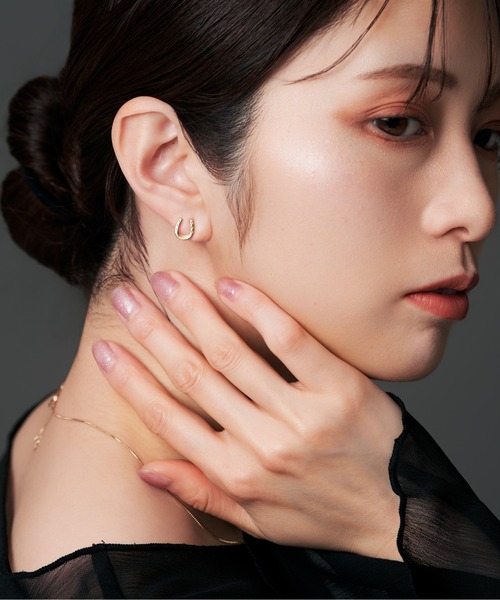 Jewel closet by L&Co. ピアス K18 馬蹄/ホースシュー ピアス