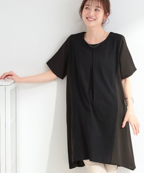 SHOO・LA・RUE（シューラルー） チュニック 「洗濯機可/体型カバー」上