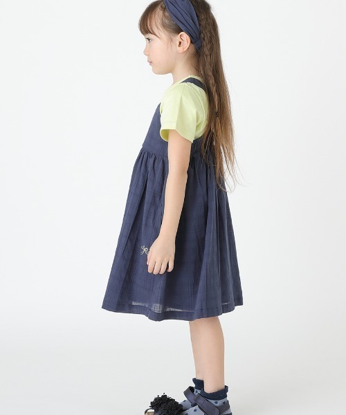 「hakka kids」 「KIDS」セットアップ 110cm ネイビー キッズ_画像2