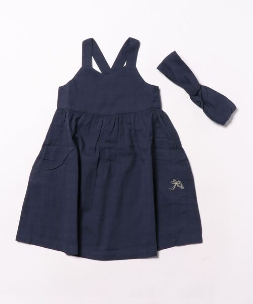 「hakka kids」 「KIDS」セットアップ 110cm ネイビー キッズ_画像8