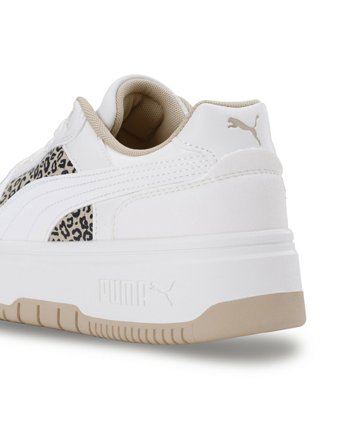 「PUMA」 ローカットスニーカー 23.0cm オフホワイト レディース_画像3
