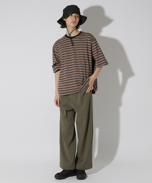 LAKOLE（ラコレ） tシャツ マルチボーダーTEE / 805957 メンズ
