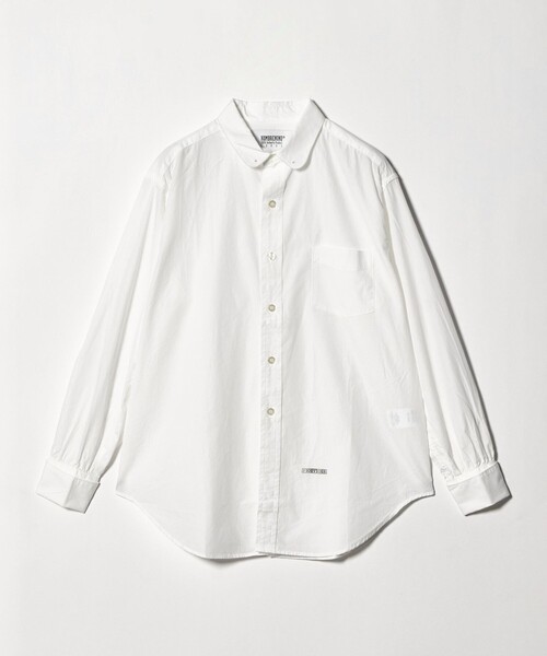 Hombre Nino シャツ ROUND COLLAR SHIRT/シャツ メンズ : ZOZOTOWN 