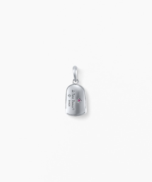 チャーム 「星の王子さま」コレクション SV925/Ptメッキ ルビー チャーム レディースの画像