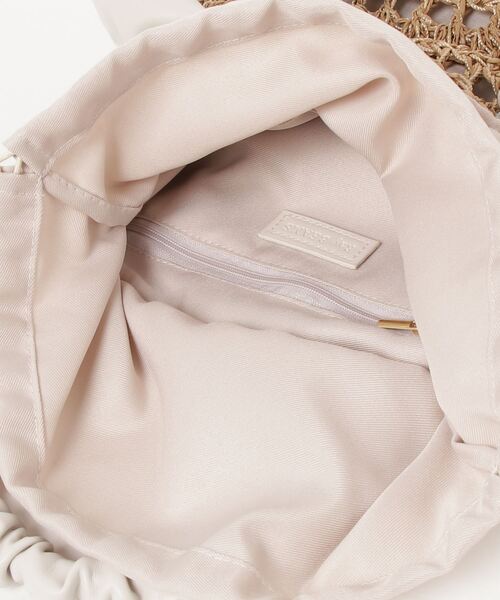 「Ray BEAMS」 かごバッグ ONE SIZE ナチュラル レディース_画像5