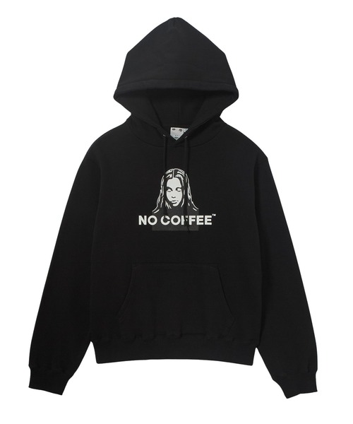 X-girl（エックスガール） パーカー X-girl x NO COFFEE SWEAT HOODIE