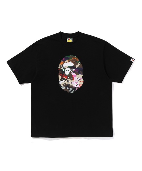A BATHING APE（アベイシングエイプ） tシャツ HYBRID CAMO APE HEAD