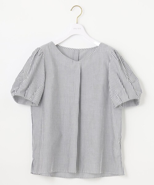 「ANY SIS」 半袖チュニック 0 ブルー レディース_画像5