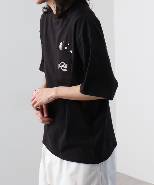 「FUNALIVE」 「beaumere」半袖Tシャツ LL ホワイト メンズ_画像3