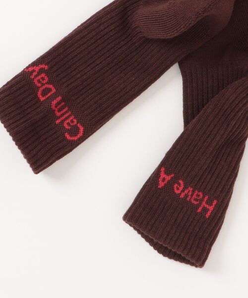 新品未使用❣️グッチソックス❣️メンズ Ｌサイズ❣️キャメル色❣️可愛い George's ハイソックス 靴下 「MENS」messageソックス（23〜25cm／26