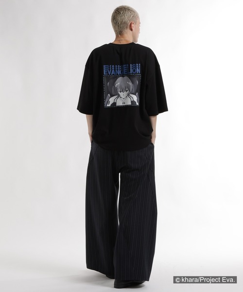 HARE×エヴァ　コラボTシャツ　綾波レイ HARE（ハレ） tシャツ 「新世紀エヴァンゲリオン×HARE」シーンプリント