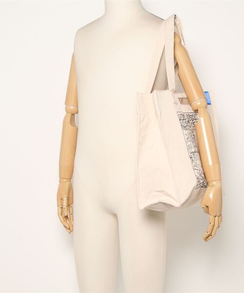 「Keith Haring」 2WAYバッグ FREE ベージュ レディース_画像5