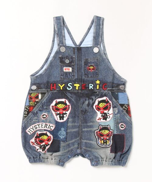 HYSTERIC MINI ライク・ア・デニム サロペット HYSTERIC MINI（ヒステリックミニ） ベビー DEVILKIN Like a denim