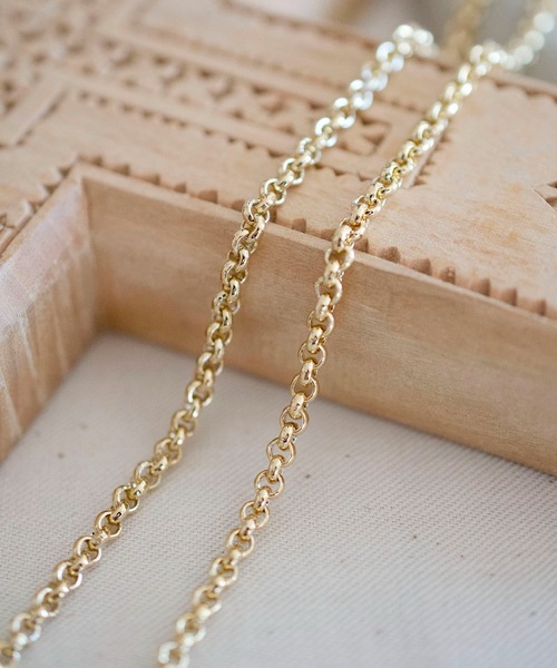 アレルギー対応 ネックレス KOUMARU CHAIN GD メンズ レディース