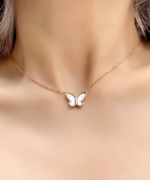 【SALE】限定シェル◆PDPAOLA 巻き貝型ネックレスチャーム◆GD ハワイアンジュエリー ネックレス 夜光貝 ホエールテール 鯨尾