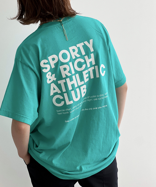 Tシャツ Tシャツ Sporty Rich スポーティアンドリッチ Exercise Often Tシャツ Zozotown Yahoo 店 通販 Yahoo ショッピング