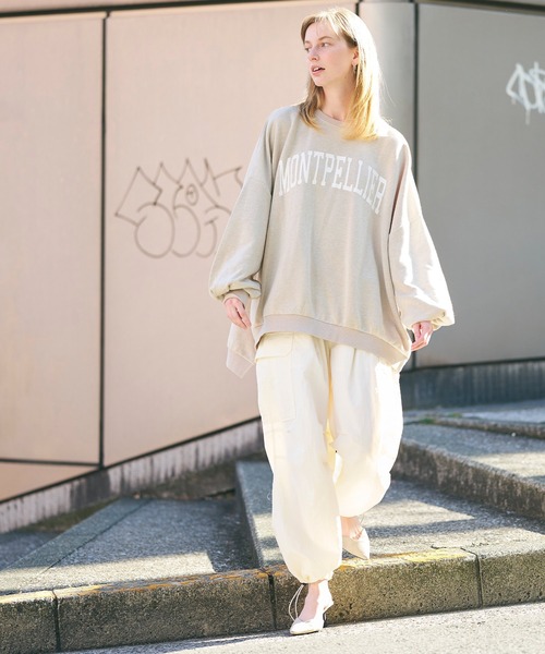 coca トレーナー スウェット ＼新色登場／ビッグシルエットロゴ