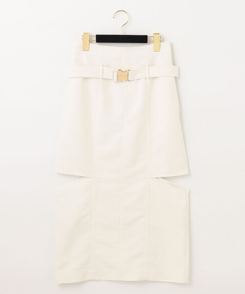GRACE CONTINENTAL スカート カットアウトタイトスカート
