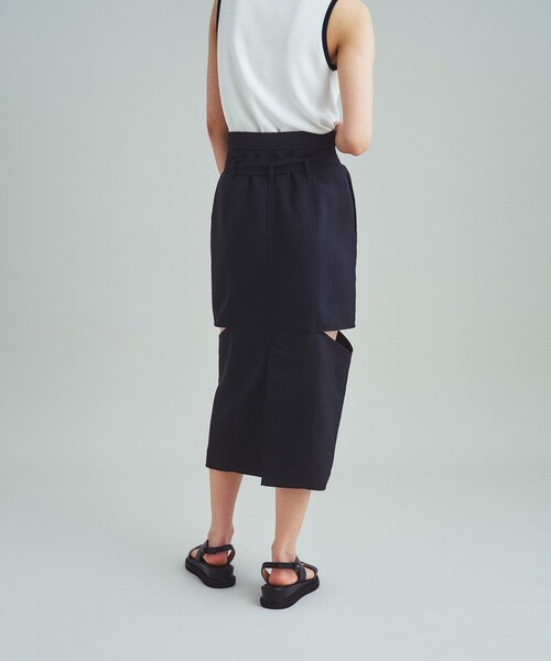 グレースクラス　カットアウトタイトスカート GRACE CONTINENTAL スカート カットアウトタイトスカート