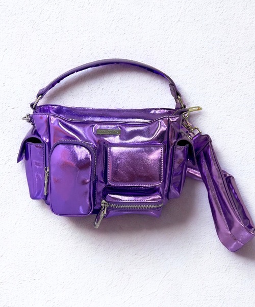 ショルダーバッグ バッグ ANNA SUI NYC マルチポケットチビバッグ レディースの画像