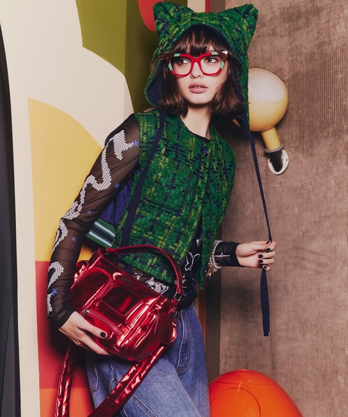 anna sui nyc ショルダーバッグ バッグ 「人気アイテム」マルチ