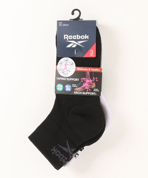 [Reebok] リーボック ソックス Socks 送料関税込み Reebok 靴下 Reebok/リーボック ソックス ショート丈 3足組