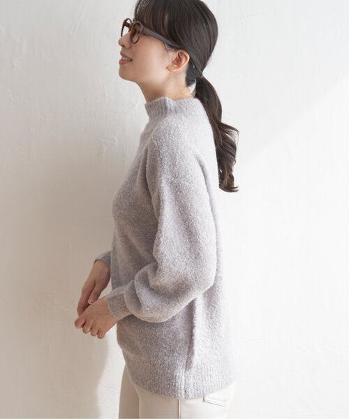 EVERYDAY I LIKE.(エブリデイアイライク) 長袖セーター レディース - グレーベージュ ハイネック 楽天市場】every day i like ニットの通販