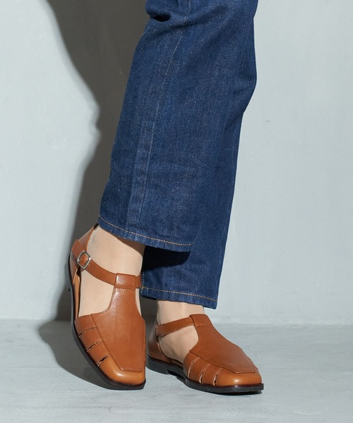 ing（イング） サンダル 「WEB限定」Tストラップデザインシューズ