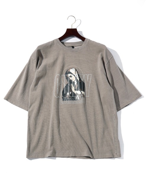 THISIS tシャツ オーバーサイズ メンズライク プリント Tシャツ