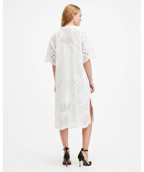 ALLSAINTS ワンピース MERIA BRODERIE MIDI DRESS | ミディ
