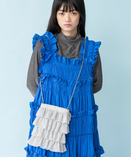 値下げしました！カルロスファルチ　パッチワークポシェット Casselini ショルダーバッグ バッグ Casselini(キャセリーニ