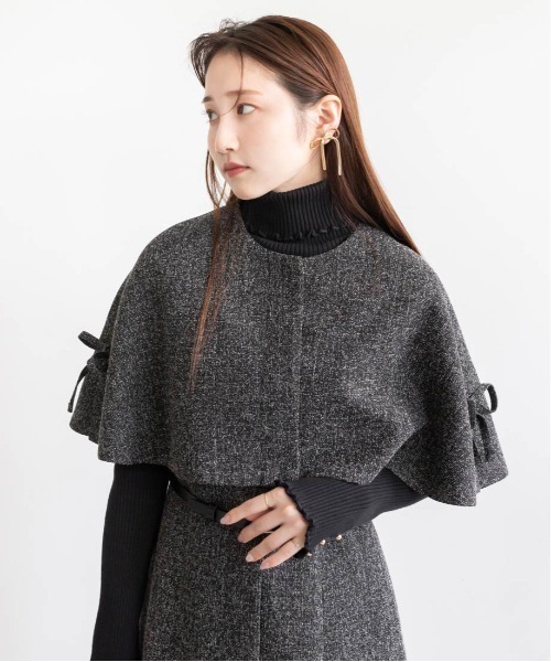 【新品未開封】RANDA ケープデザインミニワンピース RANDA ワンピース ケープデザインミニワンピース : ZOZOTOWN