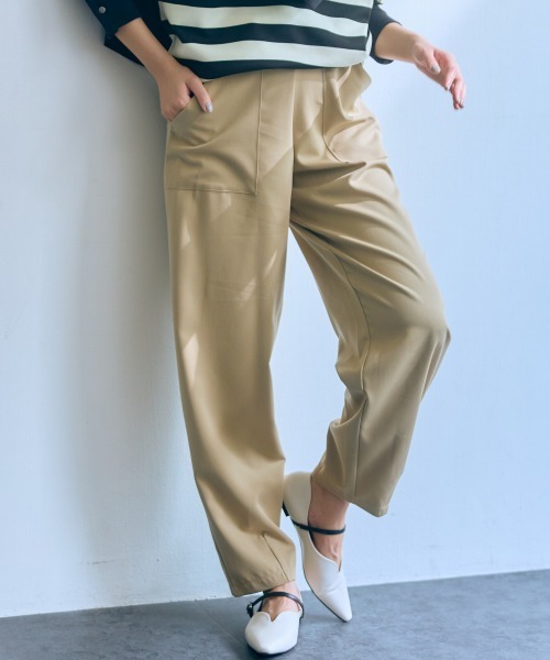BEIGE, ベイジ カーゴパンツ サイズ32 小さいサイズ slattgir パンツ 高身長 ベイカーカーブパンツ（トールサイズ